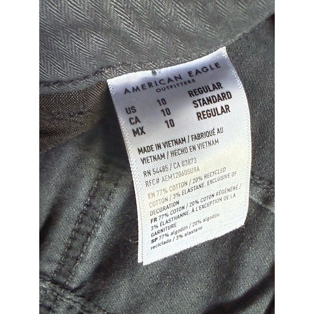 American Eagle Outfitters Paper Bag Crop Pants Size 10 Regular - Picture 4 of 8